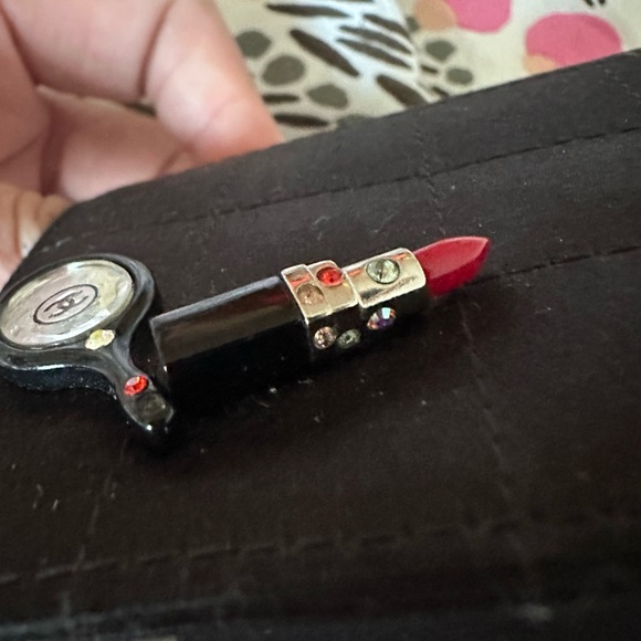 💯% Authentic Chanel Vintage Satin Card Holder Wallet - Picture 10 of 16